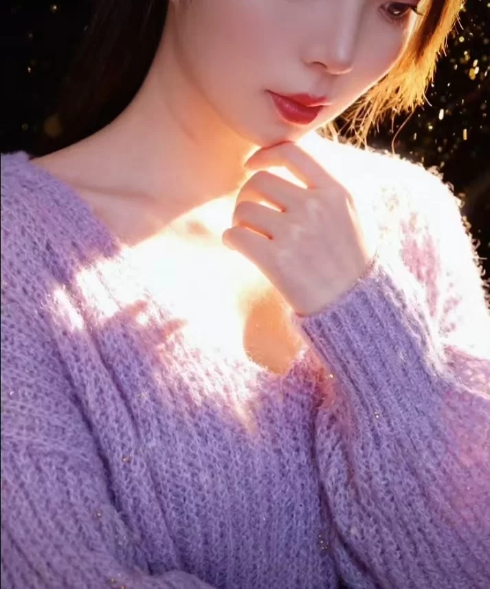 大眼睛妹妹温柔随和