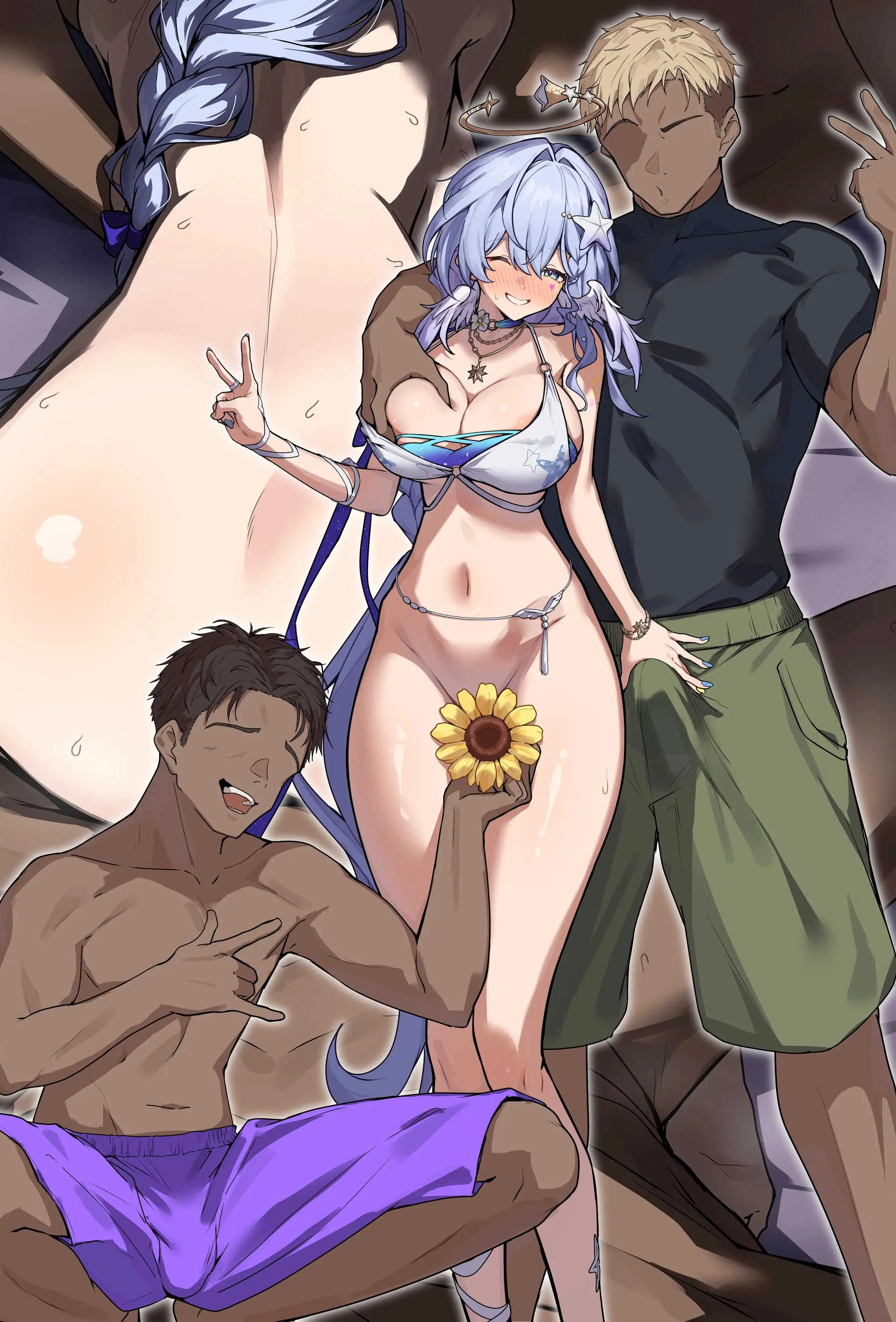 [白楯誤射] ロビンとヤリちん (崩壊_スターレイル)