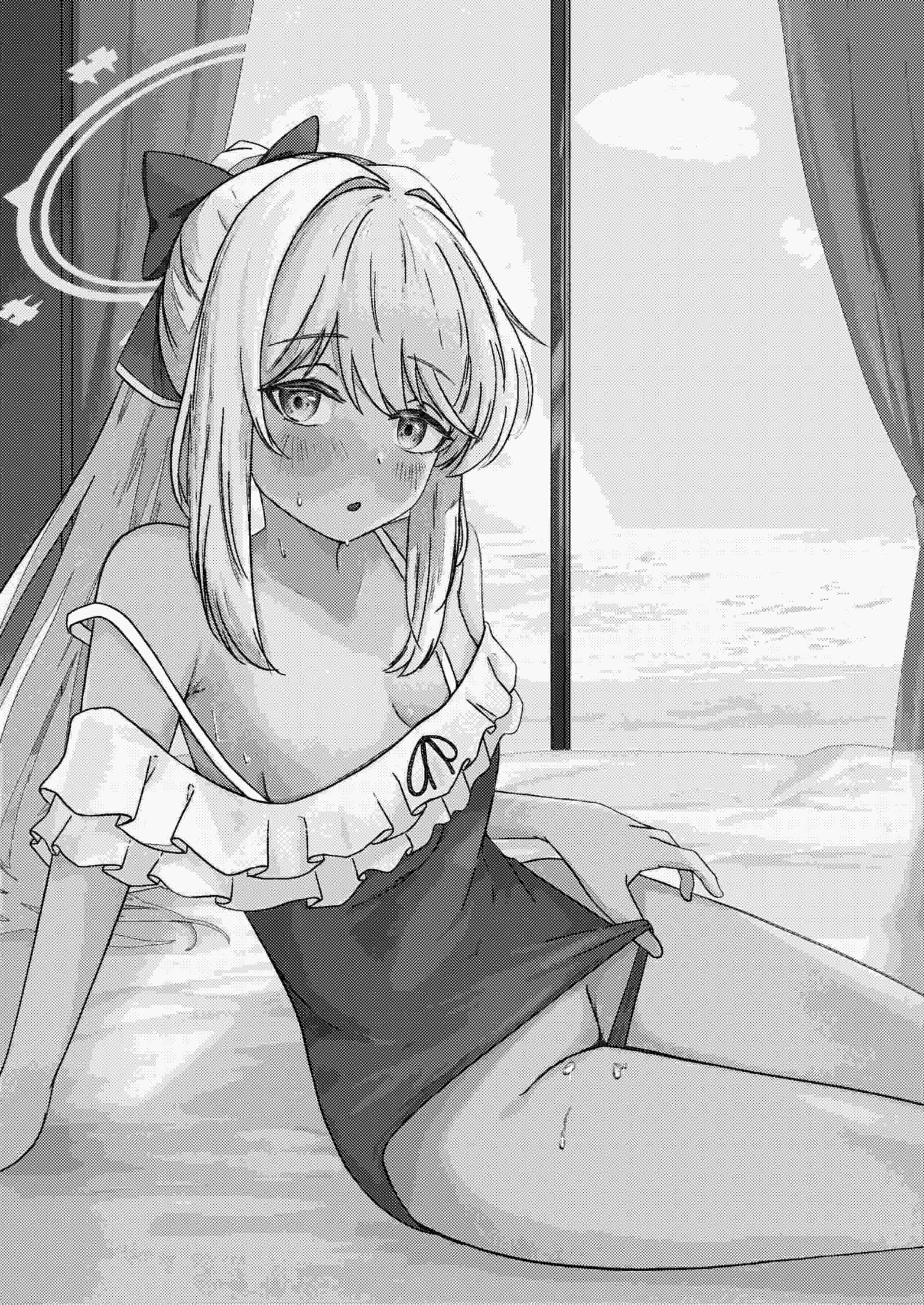 [ふぉーあす (よんじり)] 兎の背伸び (ブルーアーカイブ) [中国翻訳] [DL版]