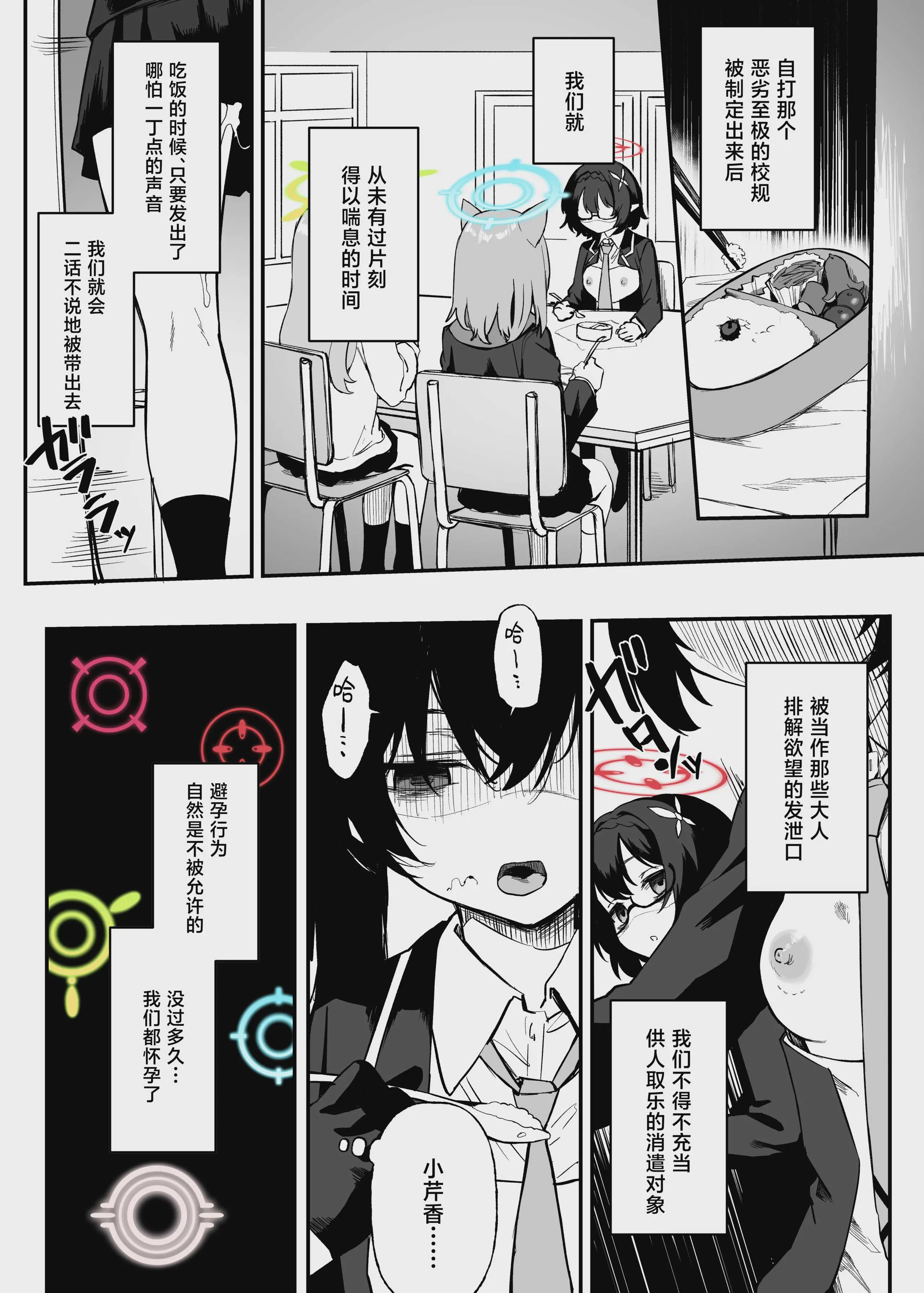 [ちぃずオレ] アビドス可哀想自治区続 (ブルーアーカイブ)
