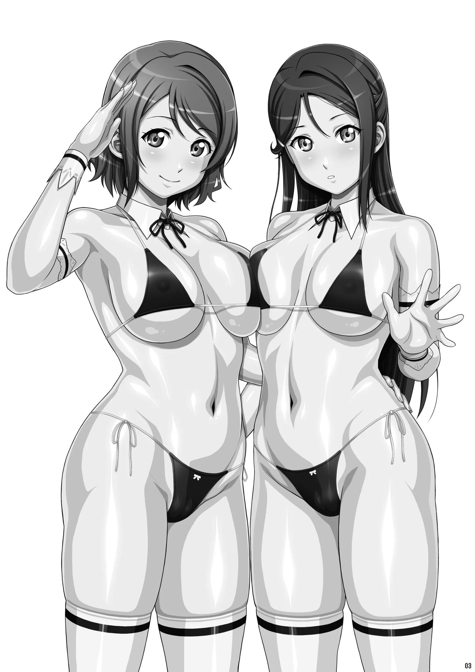 [あっかんBi～ (柳ひろひこ)] JKアイドルと(ry (ラブライブ! サンシャイン!!) [黒帯版]