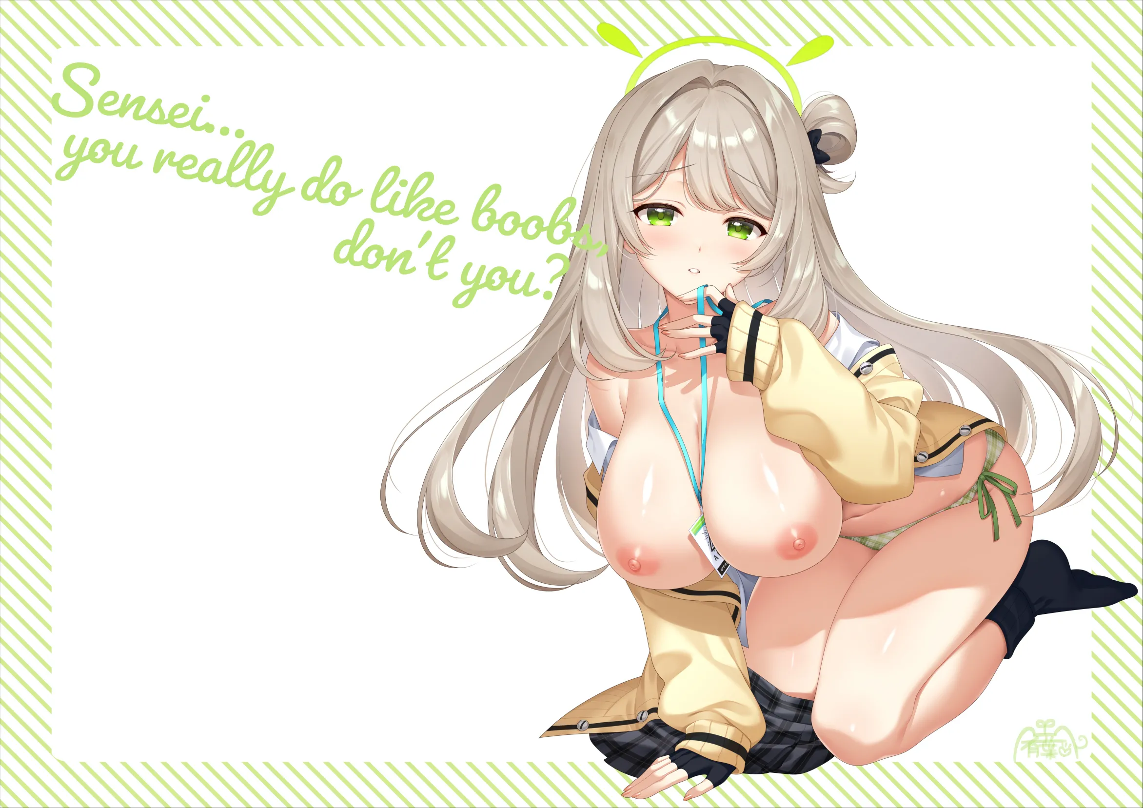 [有葉と愉快な仲間たち (有葉)] 先生って…やっぱり胸好きですよね？(ブルーアーカイブ)｜老师您…果然是喜欢胸部对吧？
