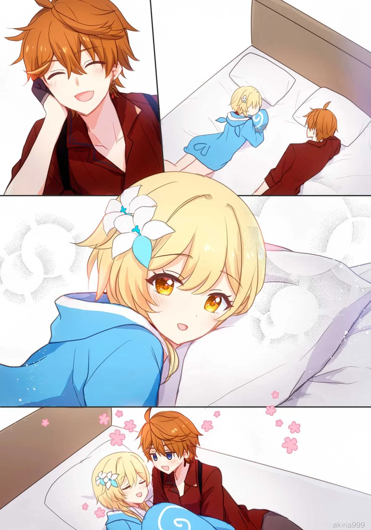 [秋月リア] 蛍ちゃんが宝盗団をわからせて逆にピンチ！（原神）｜荧收拾完了盗宝团,结果自己却陷入大危机！