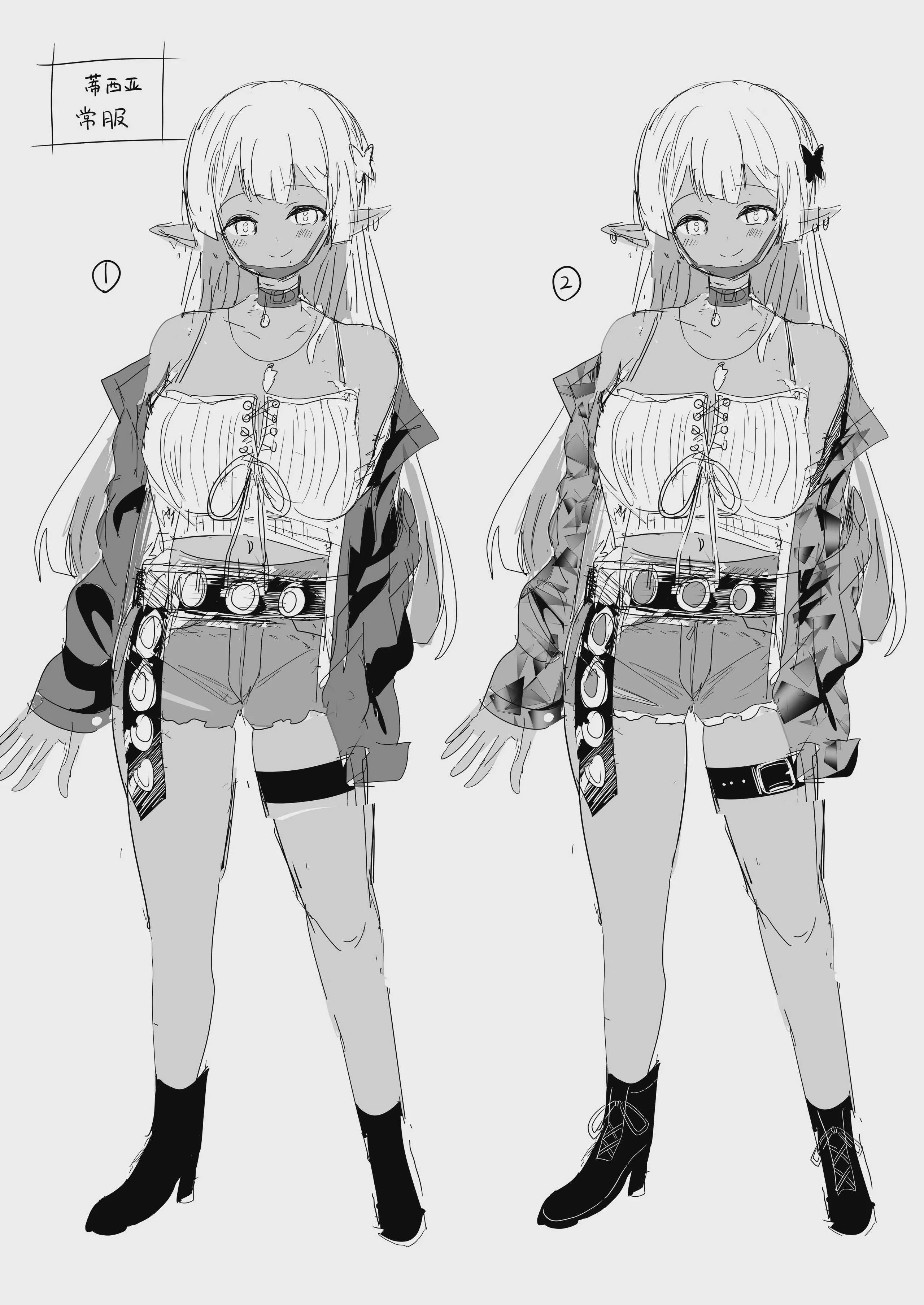 [ゆにおんばすと (かずたろ)] 完全にギャル堕ちした留学生エルフの指導法2｜完全堕落成辣妹的留学生精灵指导法2 [中国翻訳] [DL版]