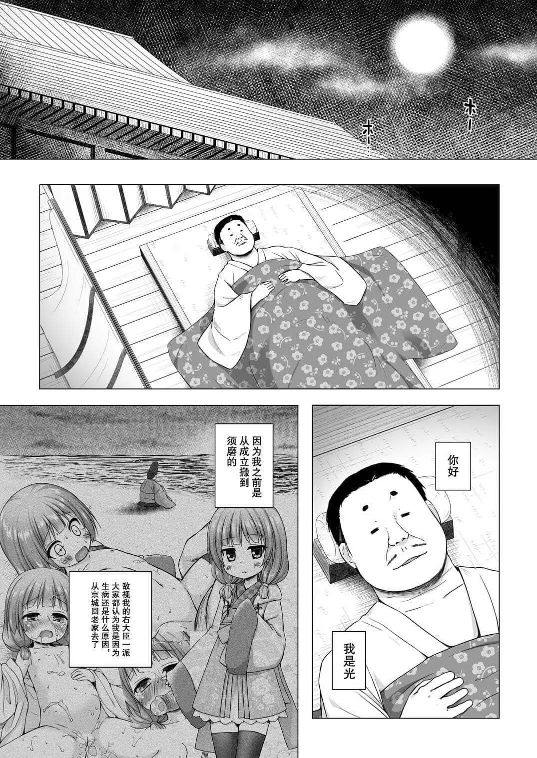 [ノラネコノタマ (雪野みなと)] 光の君のさがなき計画 ＜総集編＞ [中国翻訳] [無修正]