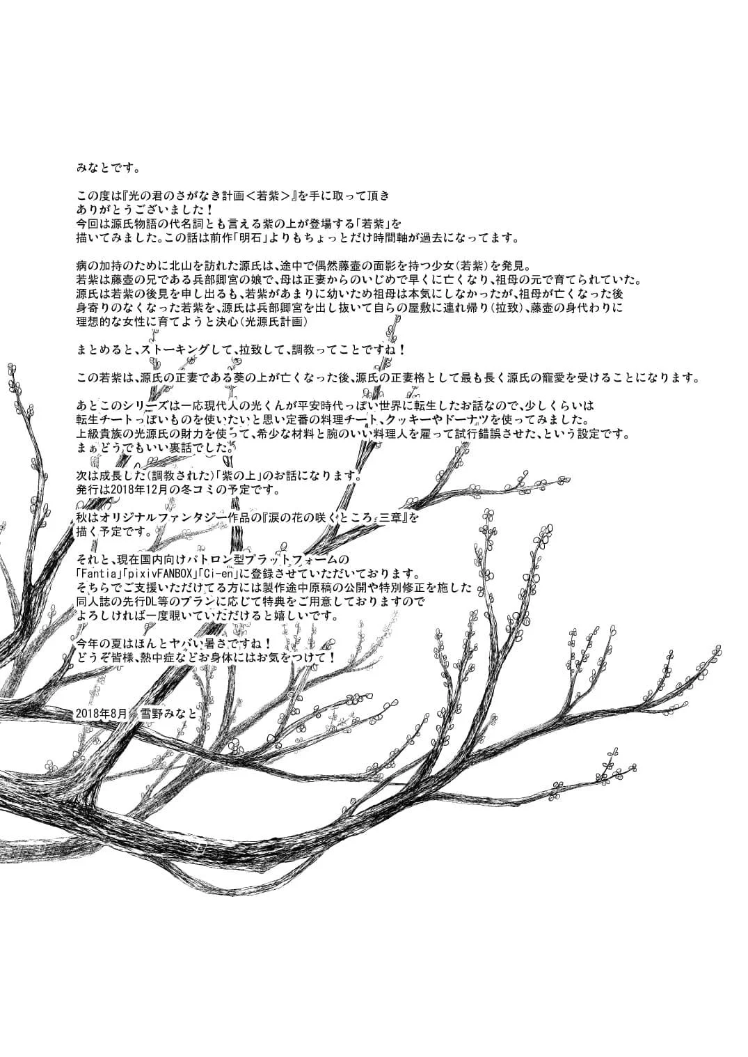 [ノラネコノタマ (雪野みなと)] 光の君のさがなき計画 ＜総集編＞ [中国翻訳] [無修正]